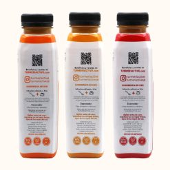 TURMERIACTIVE Blends - Combo 1: Concentrado Original, Jengibre y Pimienta Cayenne: 1 Bote de Concentrado Original + 1 Bote de Concentrado Jengibre + 1 Bote de Concentrado Pimienta Cayenne