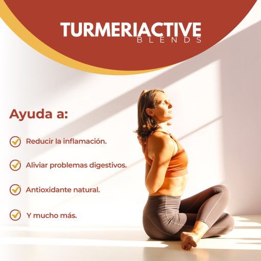 TURMERIACTIVE Blends - Gold in Shot SUPERFOOD Drink Resveratrol + Curcumina