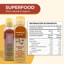 TURMERIACTIVE Blends - Gold in Shot SUPERFOOD Drink Resveratrol + Curcumina