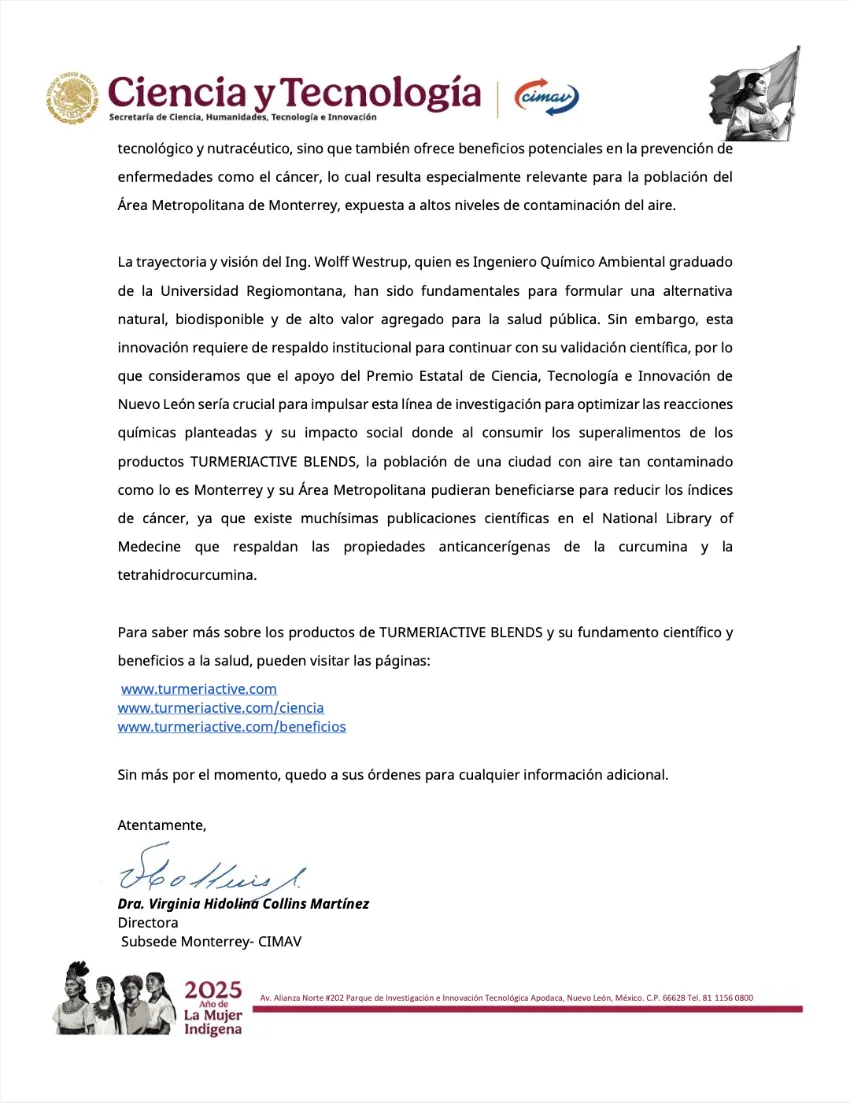 TURMERIACTIVE Blends - Estamos Nominados al Premio Estatal de Ciencia, Tecnología e Innovación 2025