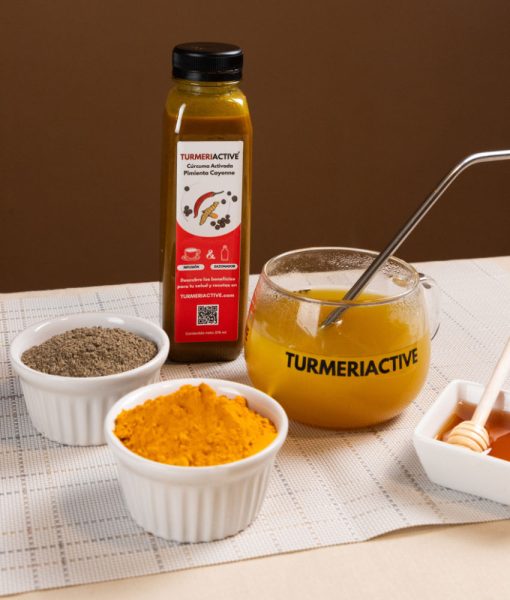 TURMERIACTIVE Blends - Recetas Infusion Caliente con Cayenne