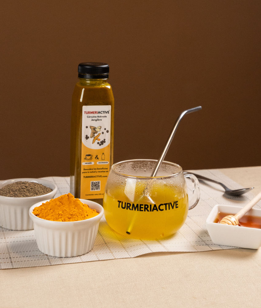 TURMERIACTIVE Blends - Recetas Infusion Caliente con Jengibre