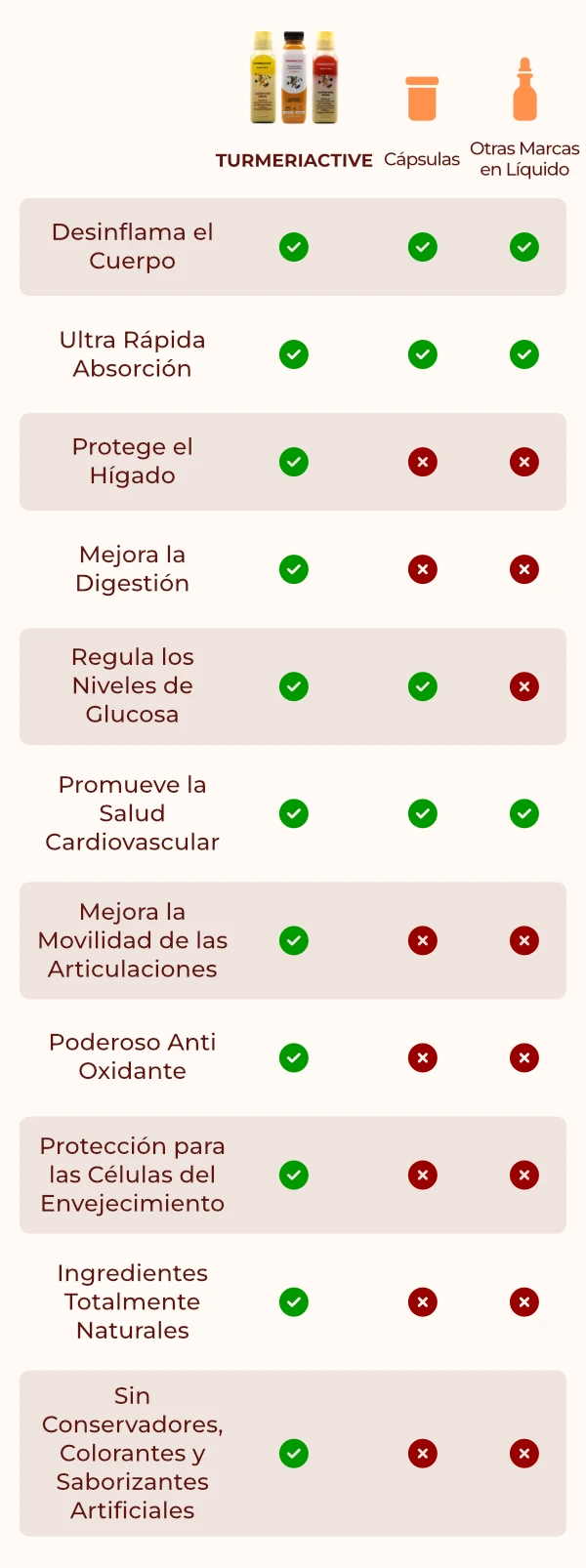 TURMERIACTIVE Blends - Creamos Productos Para Promover la Salud y el Bienestar General del Cuerpo